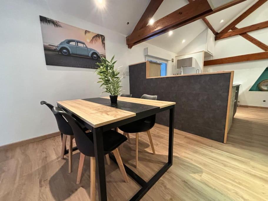 Mini-Loft, Terrasse 24M2, Internet Haut-Debit, Garage Prive Et Place De Parking Audincourt Экстерьер фото